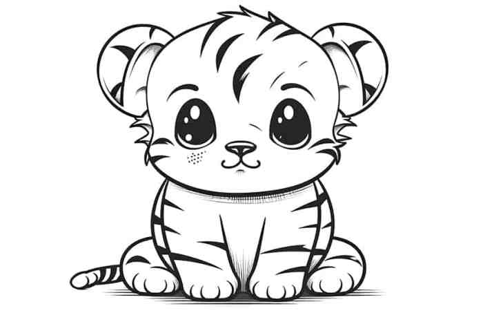 Free coloring book pages of animals