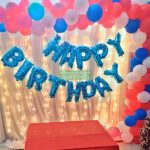 Birthday decoration at home simple