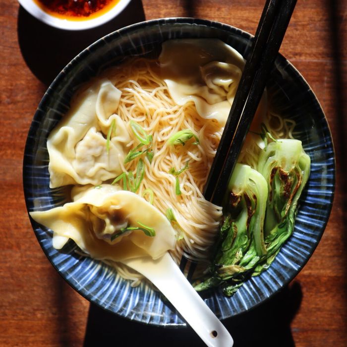 Wonton noodle soup recipe