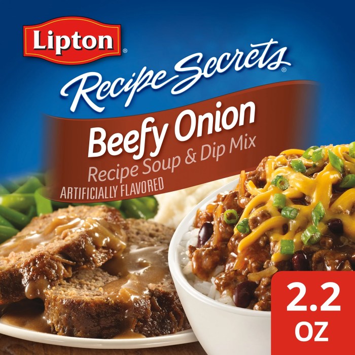 Meatloaf recipe using lipton onion soup mix