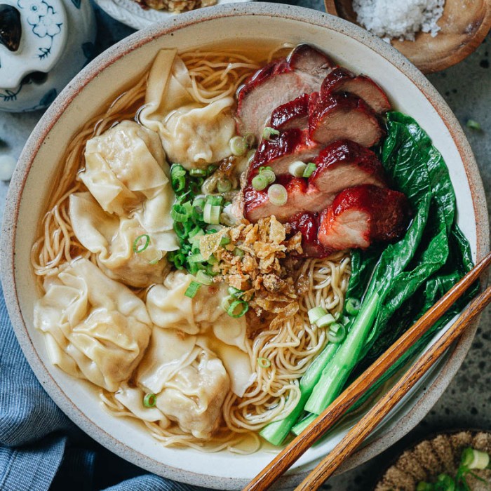 Wonton noodle soup recipe