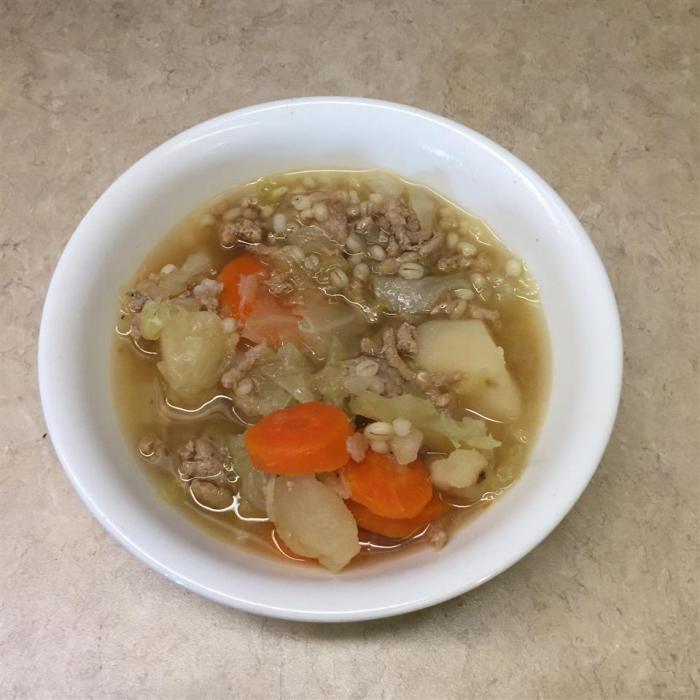 Ground turkey soup recipe