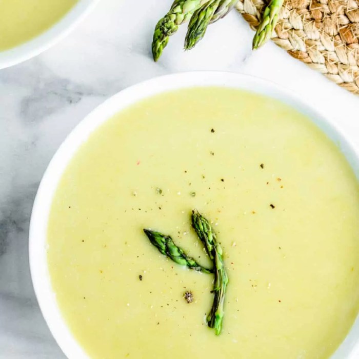 Recipe for asparagus soup