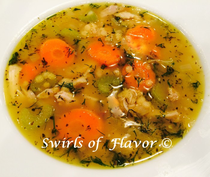 Chicken lentil soup recipe