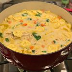 Creamy tortellini soup recipe