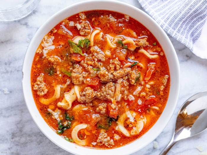 Sausage in soup recipes