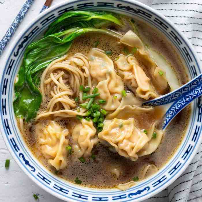 Wonton soup noodle easy recipe