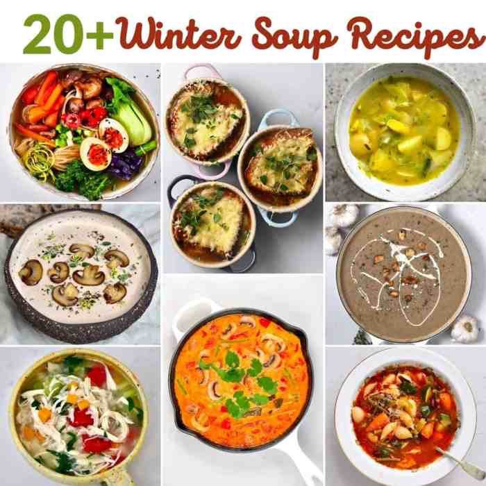 Good soup recipes for winter