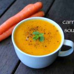 Carrot soup recipe easy