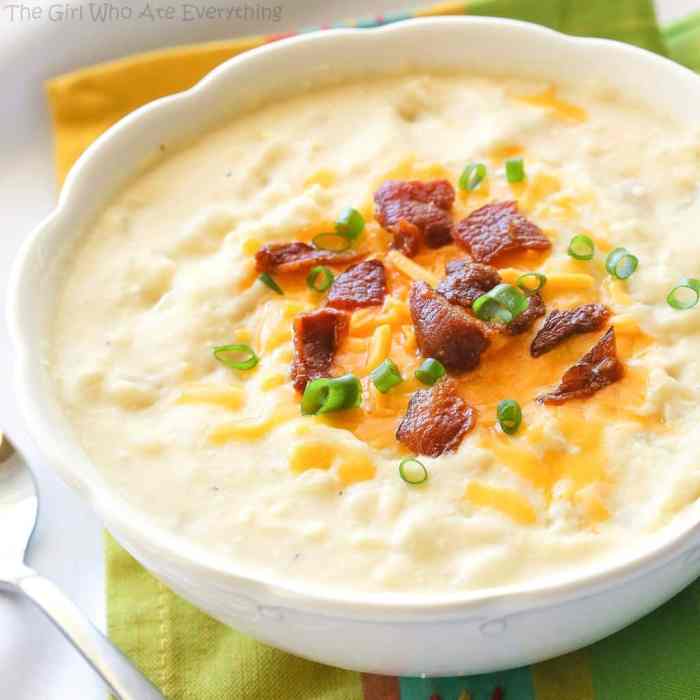 Cream of potato soup recipes