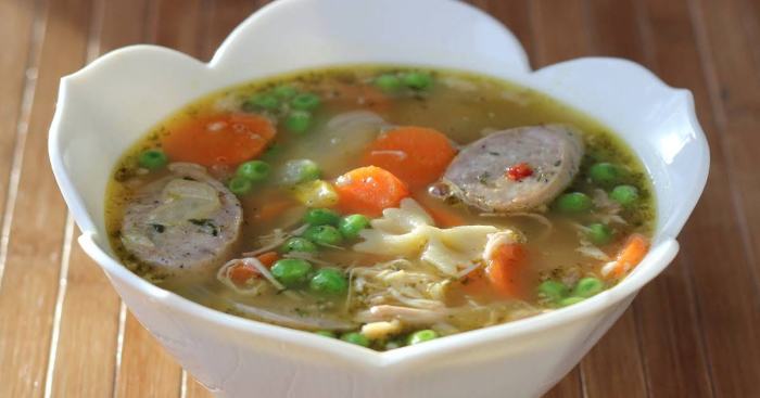 Chicken soup recipe with chicken thighs