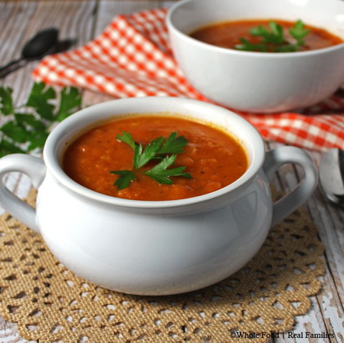 Recipe for homemade tomato soup