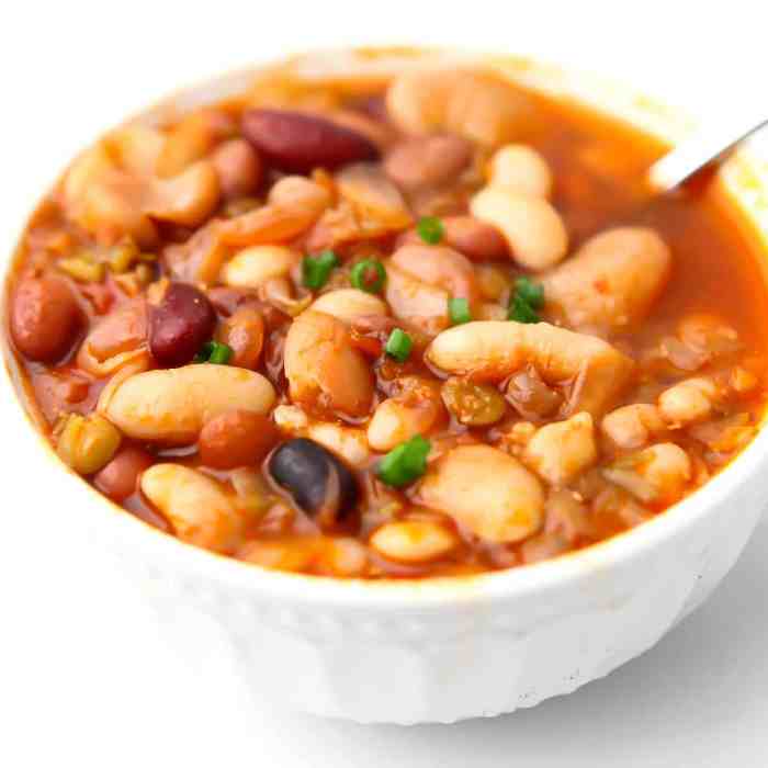 Vegetarian bean soup recipes