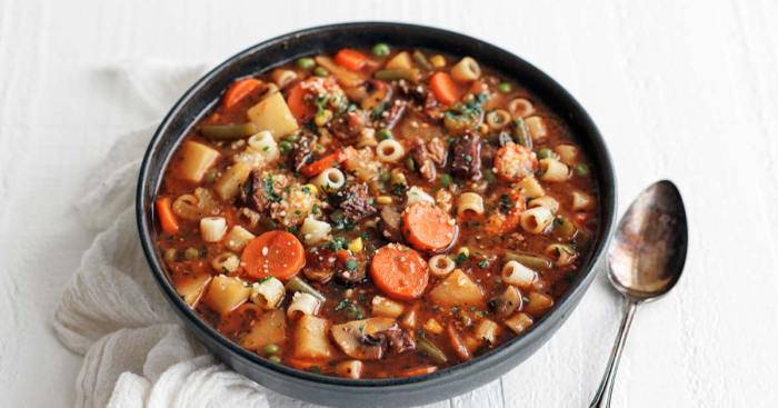 Beef soups recipe