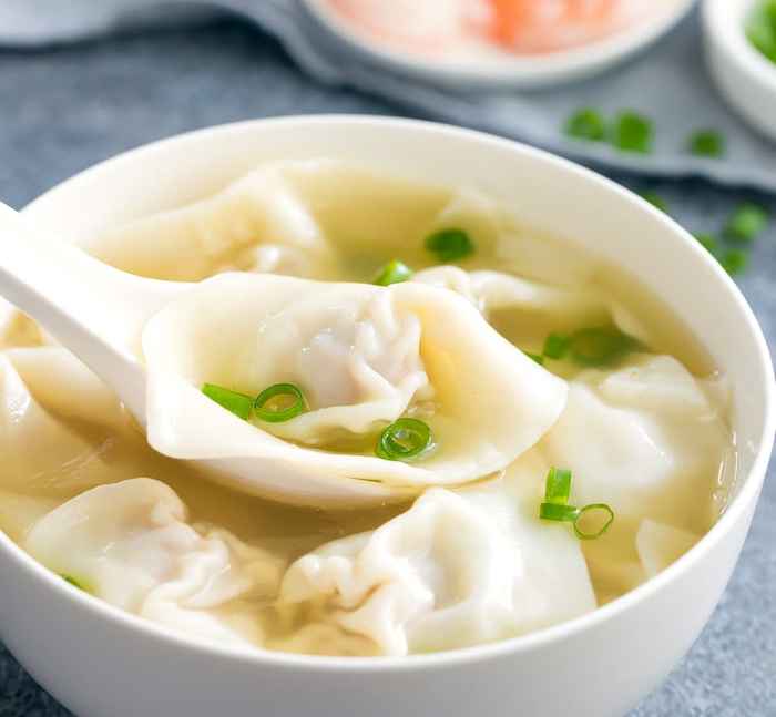 Recipe for wonton soup